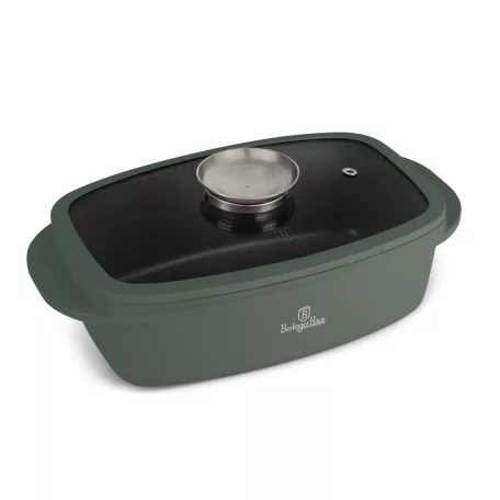 Berlinger Haus Pecsenyesütő+Fedő BH-8775 Matte Green