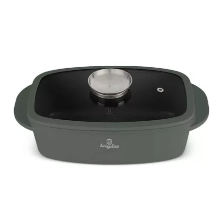 Berlinger Haus Pecsenyesütő+Fedő BH-8775 Matte Green