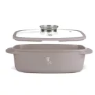 Berlinger Haus Pecsenyesütő+Fedő BH-8778 Taupe