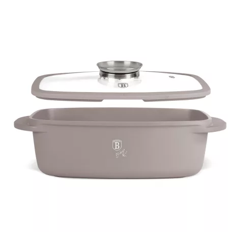 Berlinger Haus Pecsenyesütő+Fedő BH-8778 Taupe