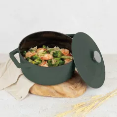 Berlinger Haus Öntöttvas Lábas 24 cm BH-6544 Matte Green