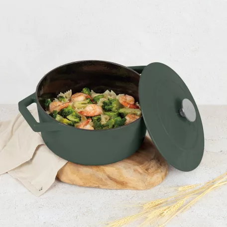 Berlinger Haus Öntöttvas Lábas 24 cm BH-6544 Matte Green