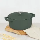 Berlinger Haus Öntöttvas Lábas 24 cm BH-6544 Matte Green
