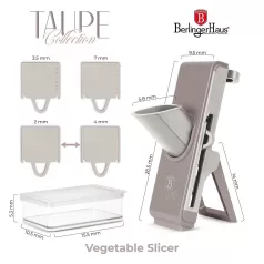 Berlinger Haus Zöldségszeletelő 3 pengés BH-8798 Taupe 