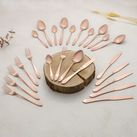 Berlinger Haus Evőeszközkészlet 24 részes BH-3076 Rose Gold