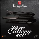 Berlinger Haus Evőeszközkészlet 24 részes BH-3081 Matte Black
