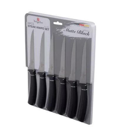Berlinger Haus Steak Késkészlet 6 részes BH-2815 Matte Black