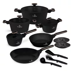 Berlinger Haus Edénykészlet 15 részes BH-8363 Black Rose 