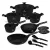 Berlinger Haus Edénykészlet 15 részes BH-8363 Black Rose 