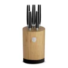 Berlinger Haus Késkészlet 6 részes Bambusz Állvánnyal BH-3136 Matte Black 