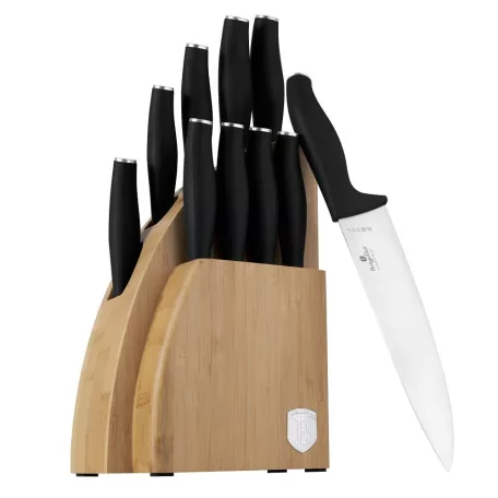 Berlinger Haus Késkészlet 10 részes Állvánnyal BH-2979 Matte Black 
