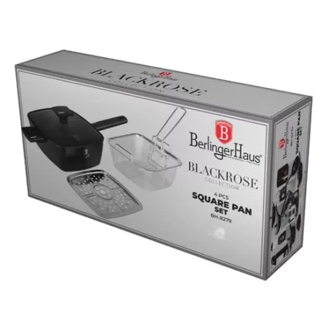 Berlinger Haus Serpenyő Szett 4 részes BH-8279 Black Rose 