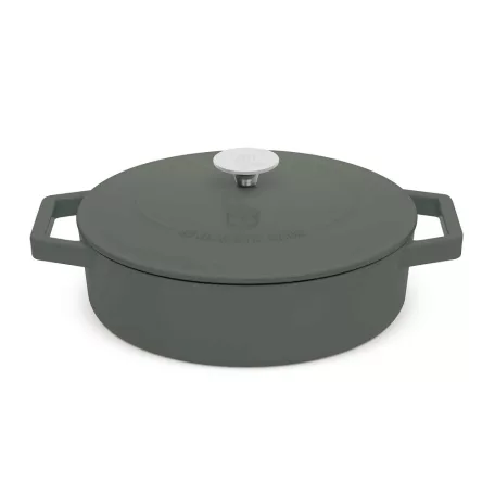 Berlinger Haus Öntöttvas Pecsenyesütő Lábas 26 cm   BH-6262 Matte Green 