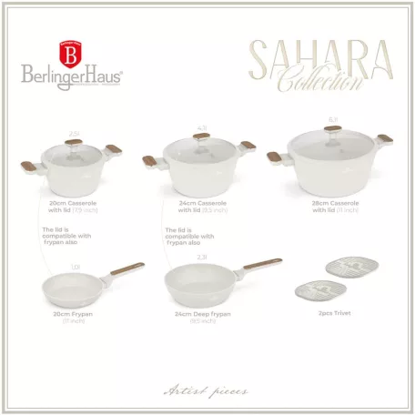 Berlinger Haus Edénykészlet 10 részes BH-8324 Sahara 