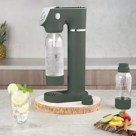 Berlinger Haus Szódagép 2 Palackkal BH-9785 Matte Green 