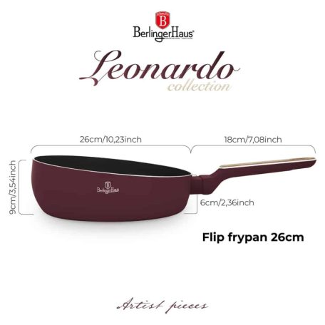 Berlinger Haus Flip Serpenyő 26 cm BH-8294 Leonardo 