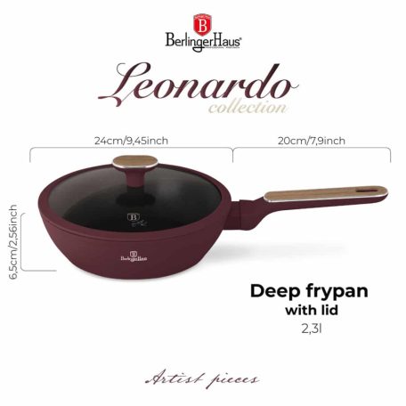Berlinger Haus Mély Serpenyő 24 cm BH-8295 Leonardo 