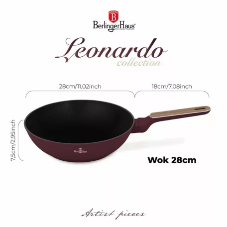 Berlinger Haus Wok 28 cm  BH-8296 Leonardo 