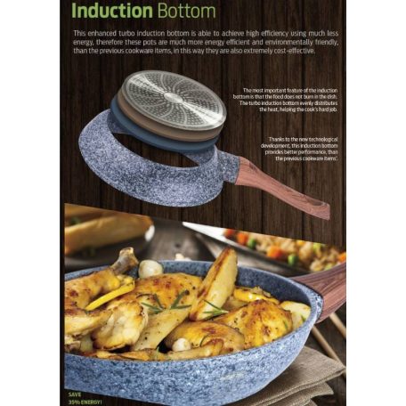 Berlinger Haus Serpenyő 24 cm BH-1191N Forest 