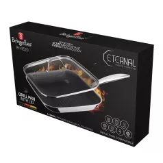   Berlinger Haus Grill serpenyő fedővel 28 cm BH-8520 Eternal
