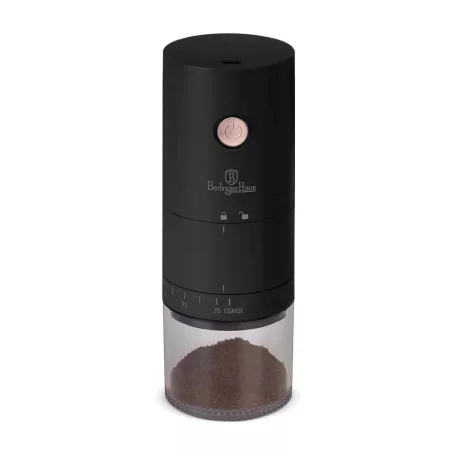Berlinger Haus Újratölthető Elektromos Kávédaráló BH-9800 Black Rose