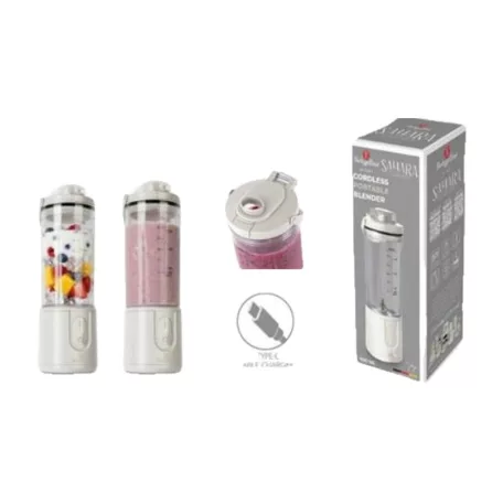 Berlinger Haus Vezeték nélküli Hordozható Turmixgép 0,4 l 110 W BH-9923 Sahara