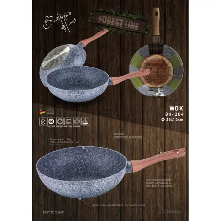 Berlinger Haus Wok 28 cm BH-1204N Forest 