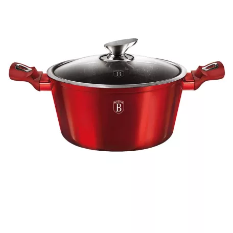 Berlinger Haus Lábas+Fedő 24 Cm BH-1257N Burgundy