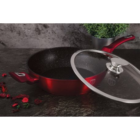 Berlinger Haus Mély Serpenyő+Fedő 28 cm BH-1260N Burgundy