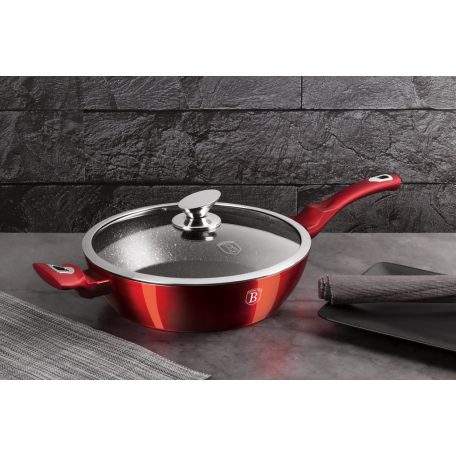 Berlinger Haus Mély Serpenyő+Fedő 28 cm BH-1260N Burgundy