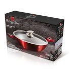 Berlinger Haus Alacsony Lábas Fedővel 24 Cm BH-1262N Burgundy