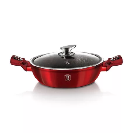 Berlinger Haus Alacsony Lábas+Fedő 32 cm BH-1264N Burgundy  