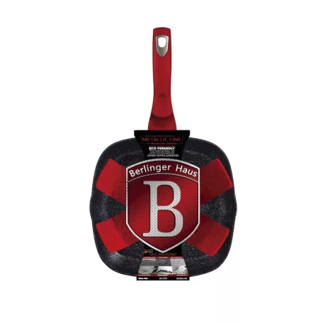 Berlinger Haus Grill Serpenyő 28 cm BH-1271N Burgundy