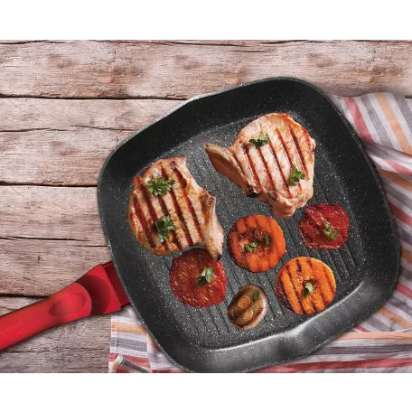 Berlinger Haus Grill Serpenyő 28 cm BH-1271N Burgundy