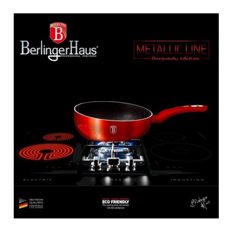 Berlinger Haus Serpenyő Flip 26 cm BH-1302N Burgundy