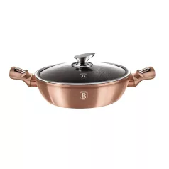   Berlinger Haus Alacsony Lábas+Fedő 28 cm BH-1519N Rose Gold