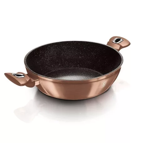 Berlinger Haus Alacsony Lábas+Fedő 28 cm BH-1519N Rose Gold