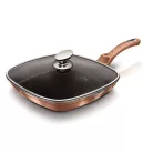 Berlinger Haus Grill Serpenyő Fedővel 28 cm BH-1610N Rose Gold