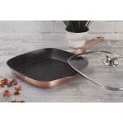 Berlinger Haus Grill Serpenyő Fedővel 28 cm BH-1610N Rose Gold