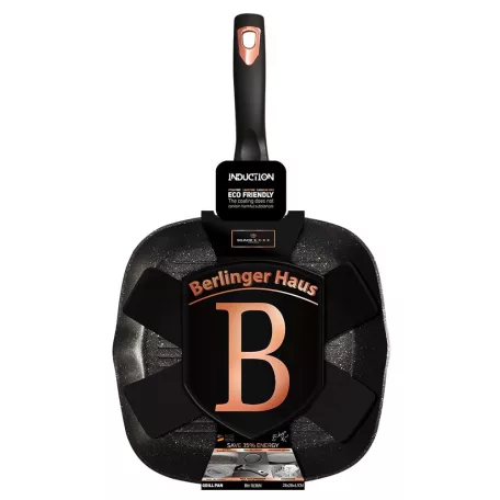 Berlinger Haus Grill Serpenyő 28 cm BH-1636N Black Rose