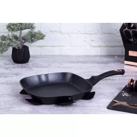 Berlinger Haus Grill Serpenyő 28 cm BH-1636N Black Rose