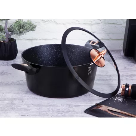 Berlinger Haus Lábas Fedővel 20 cm 2,5 l BH-1641N Black Rose