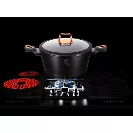 Berlinger Haus Lábas Fedővel 20 cm 2,5 l BH-1641N Black Rose