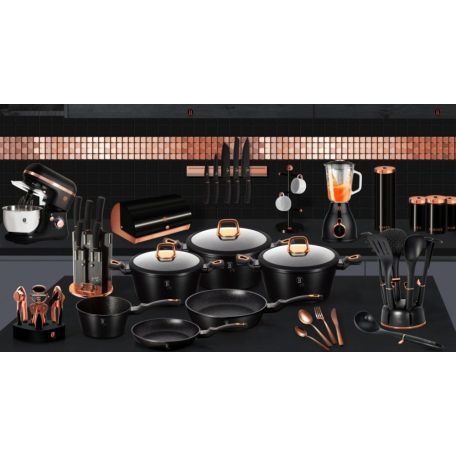 Berlinger Haus Flip Serpenyő 26 Cm BH-1855 Black Silver