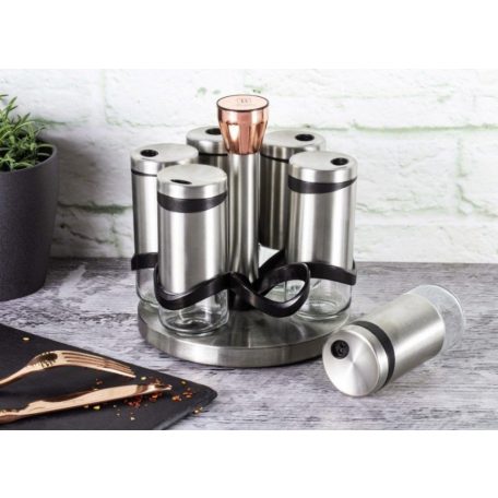 Berlinger Haus Fűszertartó Készlet 7 Részes Moonlight