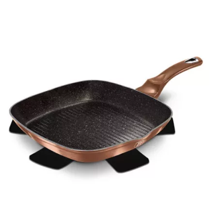 Berlinger Haus Grill Serpenyő 28 cm BH-1521N Rose Gold