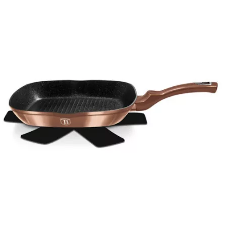 Berlinger Haus Grill Serpenyő 28 cm BH-1521N Rose Gold