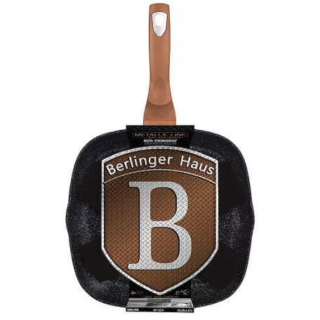 Berlinger Haus Grill Serpenyő 28 cm BH-1521N Rose Gold