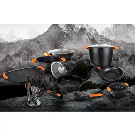 Berlinger Haus Wok 28 cm BH-1796 Granit Diamond