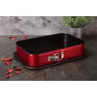 Berlinger Haus Szögletes Tortaforma 39 Cm Burgundy